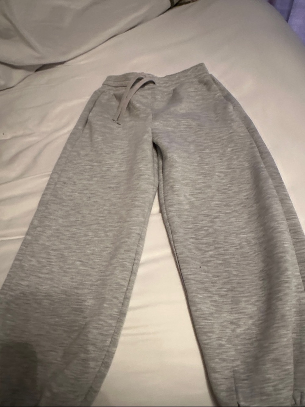 Old Navy Light Gray Kids Jogger Sweatpants